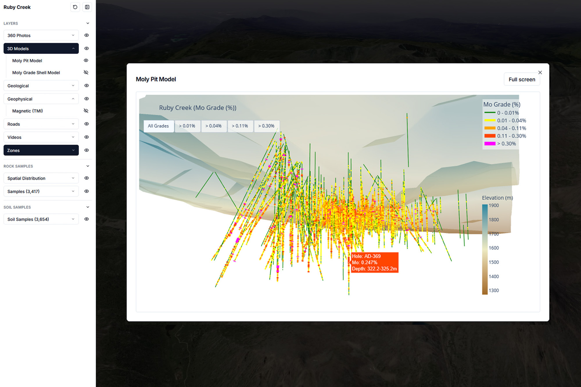 Drillhole model generator