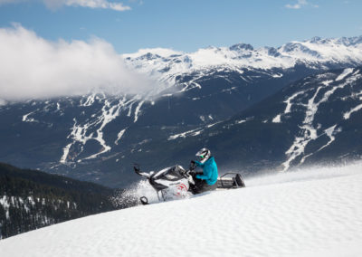 Canadian Wilderness Adventure Backcountry Snowmobiling