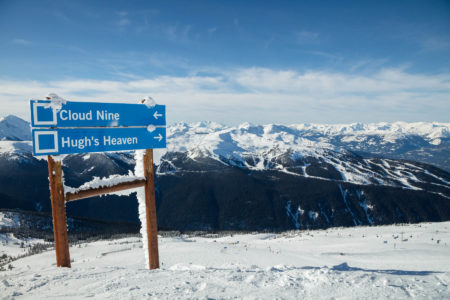 VR 360 virtual reality skiing at Whistler Blackcomb Seventh Heaven Hugh's run